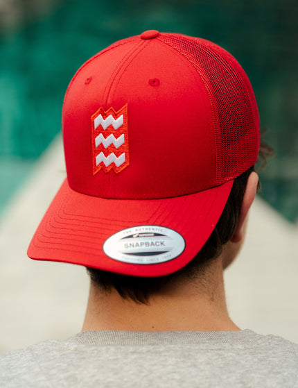 THE VIBE cap rood