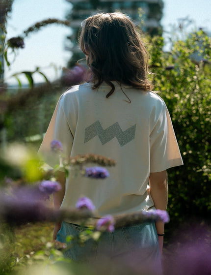 SHARE THE VIBE T-shirt off white