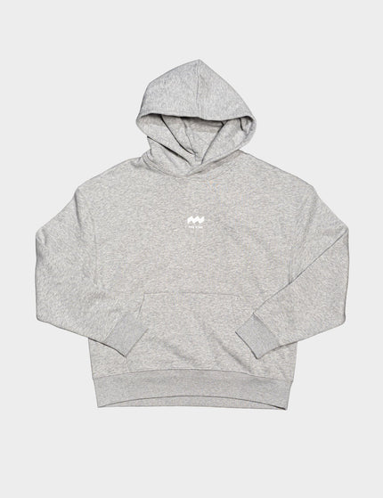 Boxy fit hoodie grijs