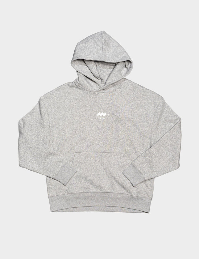 Boxy fit grey hoodie
