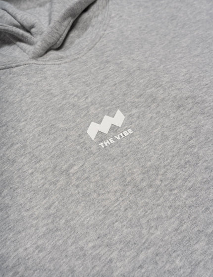 Boxy fit hoodie grijs