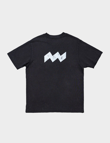 SHARE THE VIBE T-shirt dyed black