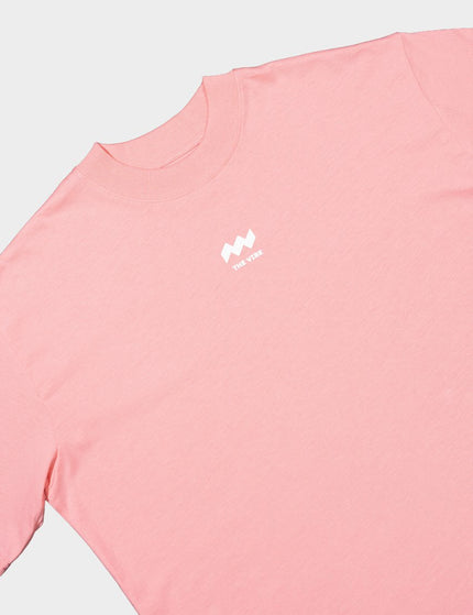 Oversized THE VIBE T-shirt pink