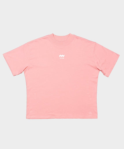Oversized THE VIBE T-shirt pink
