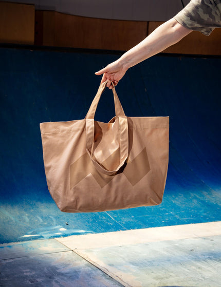 Big shopping bag latte
