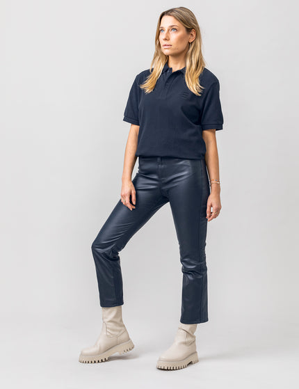 THE VIBE polo in donkerblauw