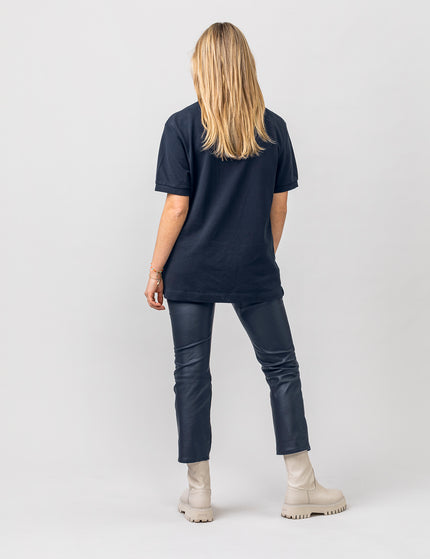 THE VIBE polo in donkerblauw