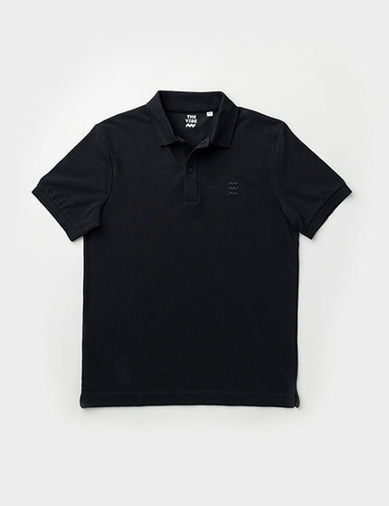 THE VIBE polo in zwart