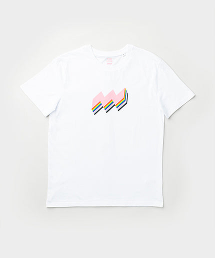 Diversity t-shirt in wit