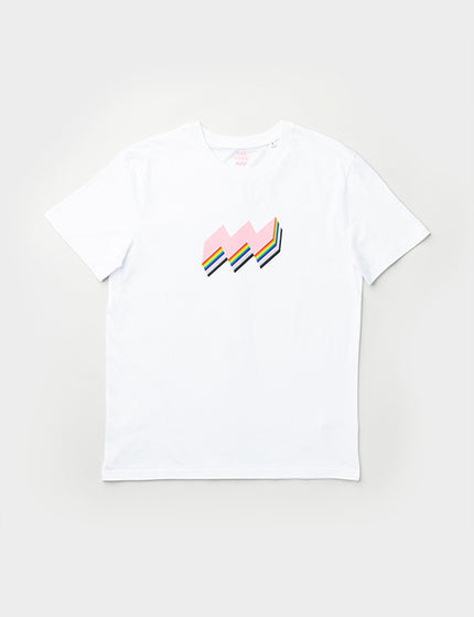 Diversity t-shirt in wit