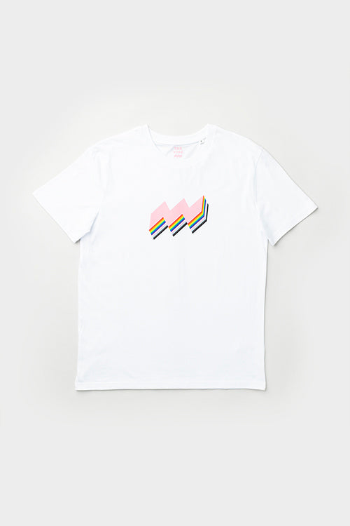 Diversity t-shirt in wit