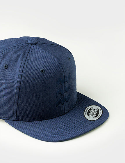 Vibes snapback in donkerblauw