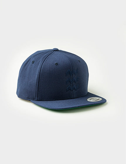 Vibes snapback in donkerblauw