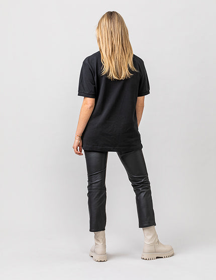 THE VIBE polo in zwart