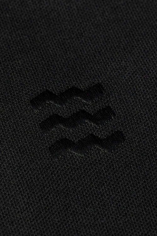 THE VIBE polo in zwart