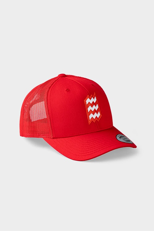 THE VIBE cap red
