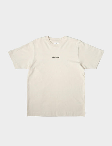 SHARE THE VIBE T-shirt off white