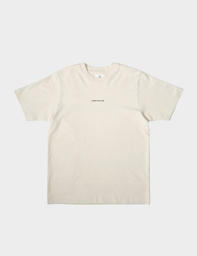 SHARE THE VIBE T-shirt off white