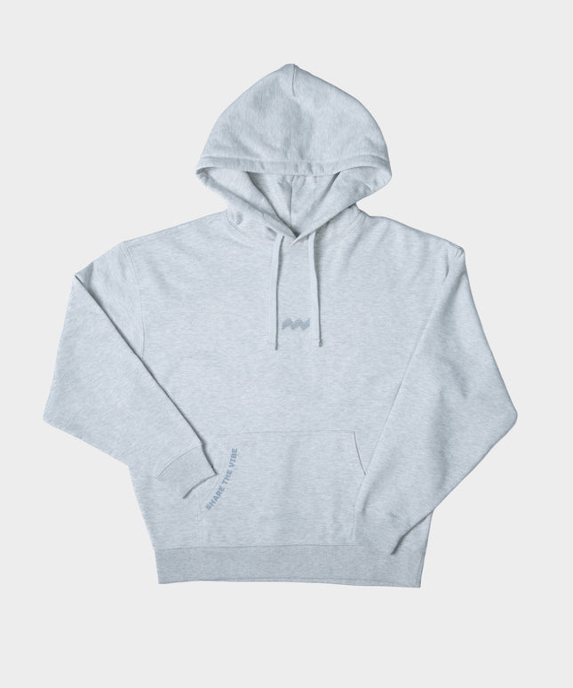 Oversized hoodie lichtgrijs