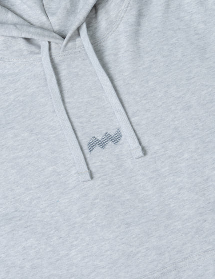 Oversized hoodie lichtgrijs